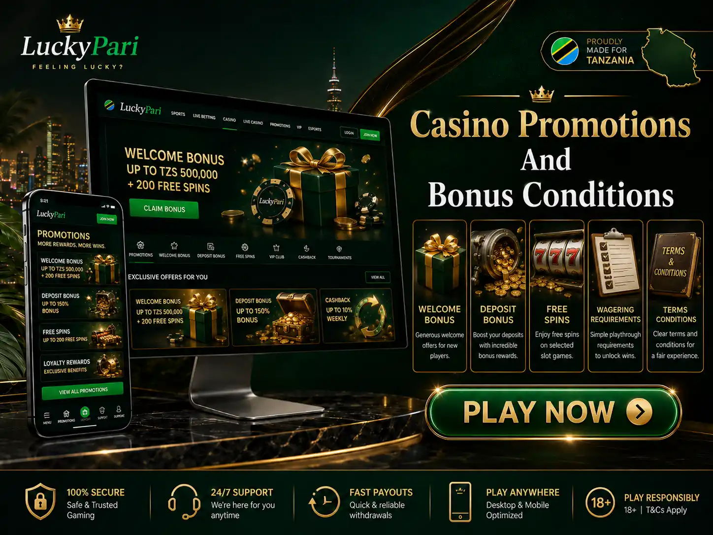 Casino Promotions And Bonus Conditions