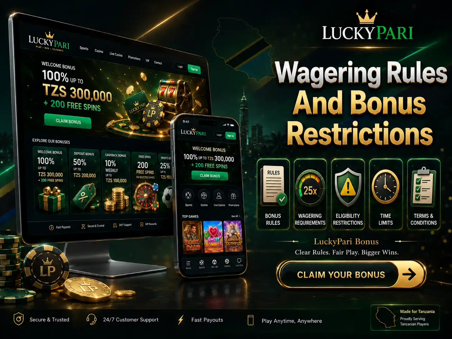 Wagering Rules And Bonus Restrictions