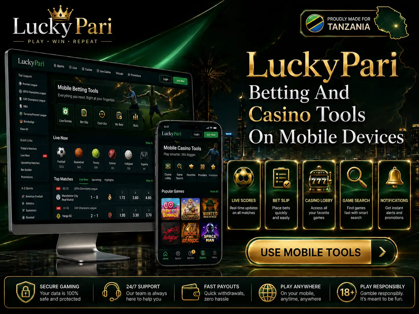 Betting And Casino Tools On Mobile Devices